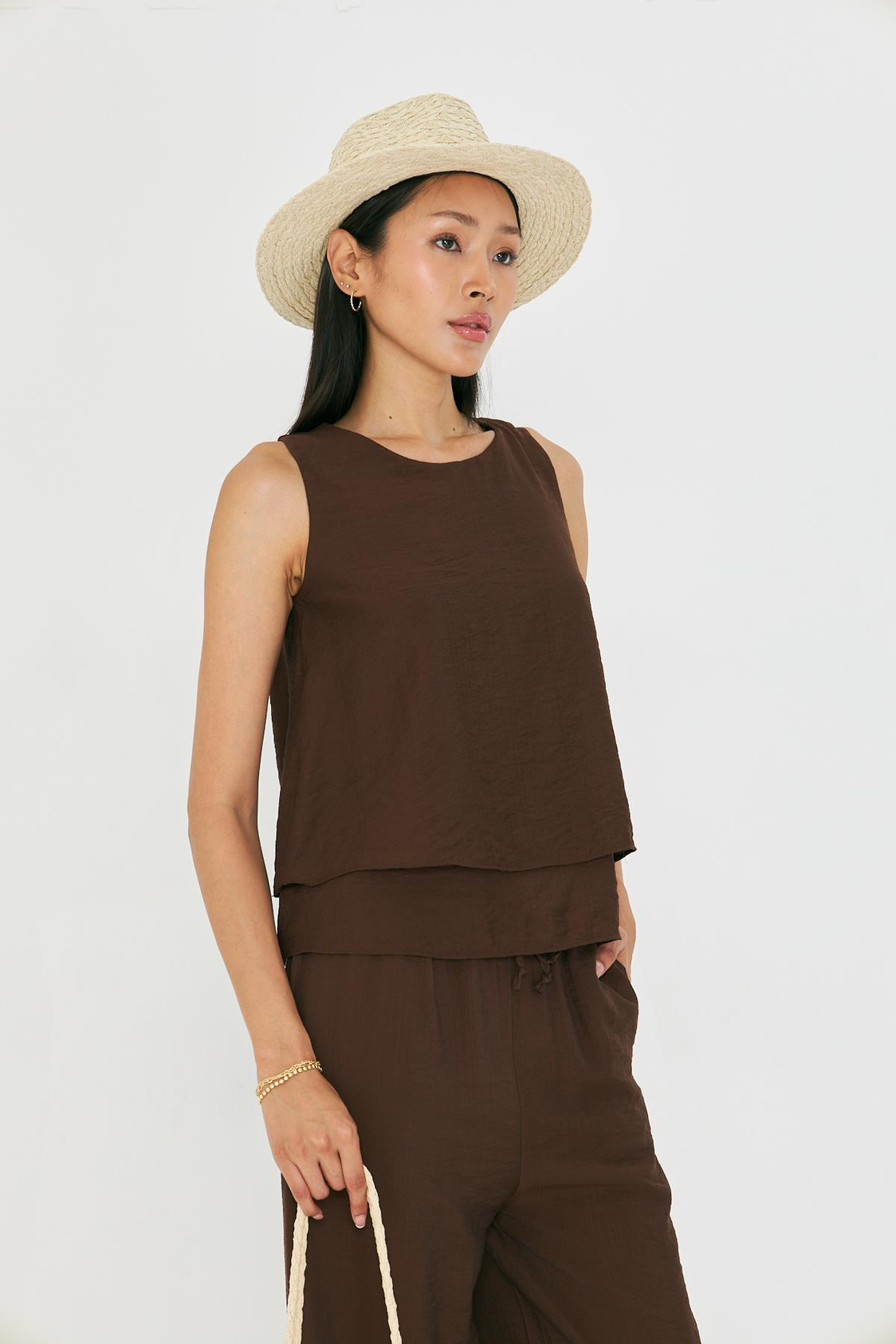 Bisiklet Yaka Kısa Bluz