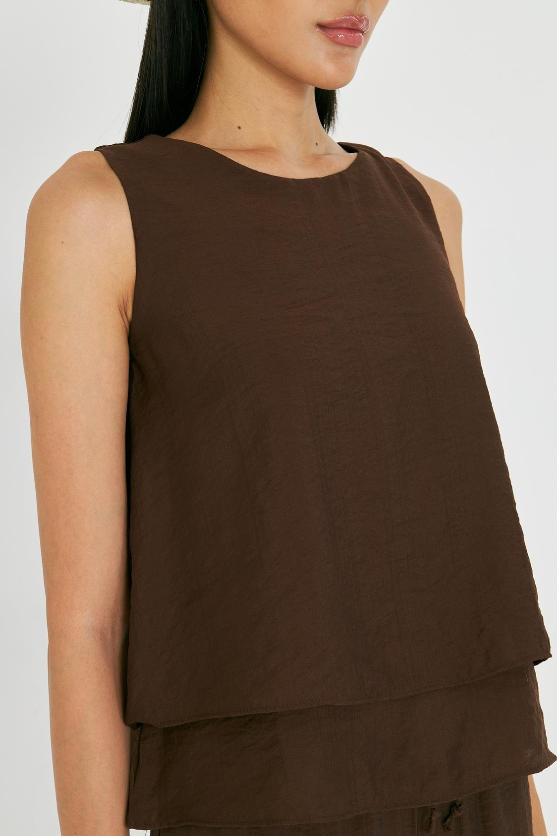 Bisiklet Yaka Kısa Bluz