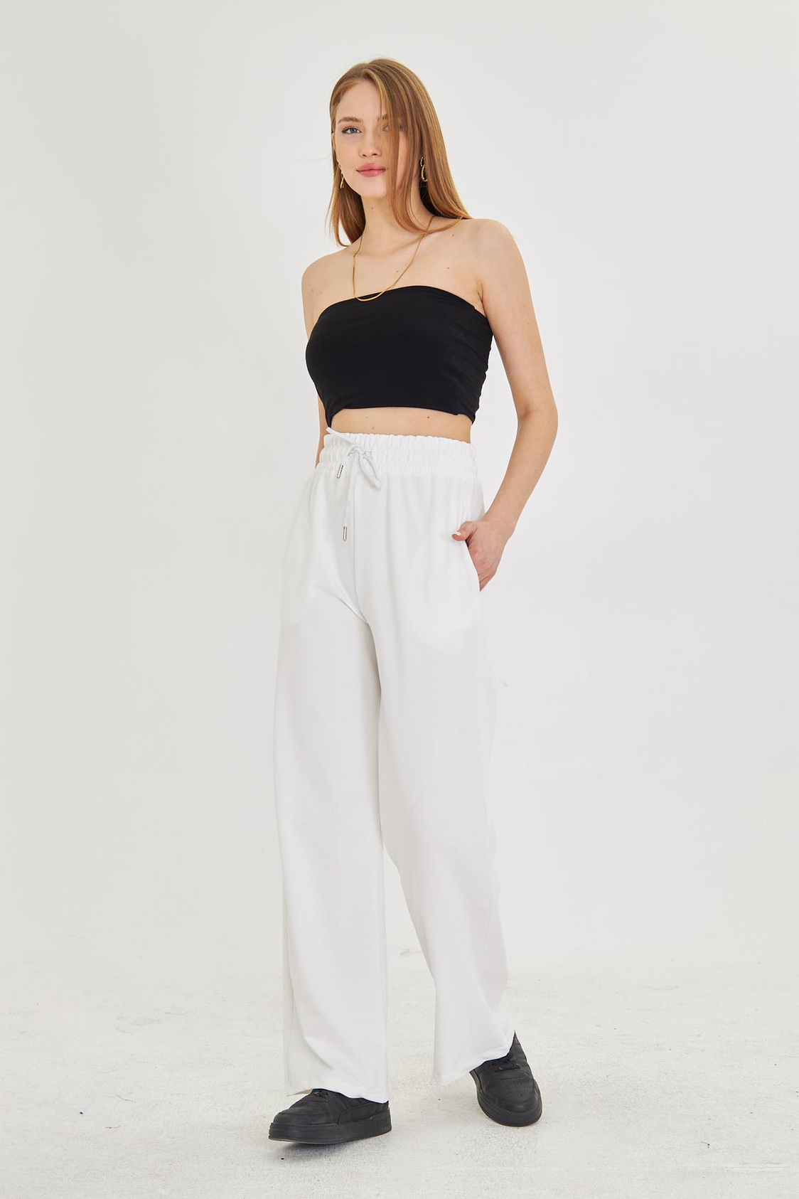 Bol Paça İki İplik Eşofman Altı