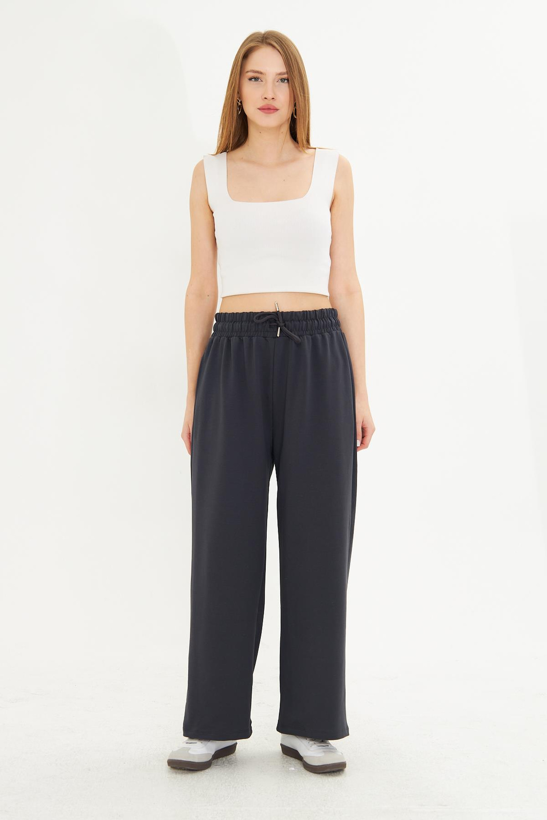 Bol Paça İki İplik Eşofman Altı