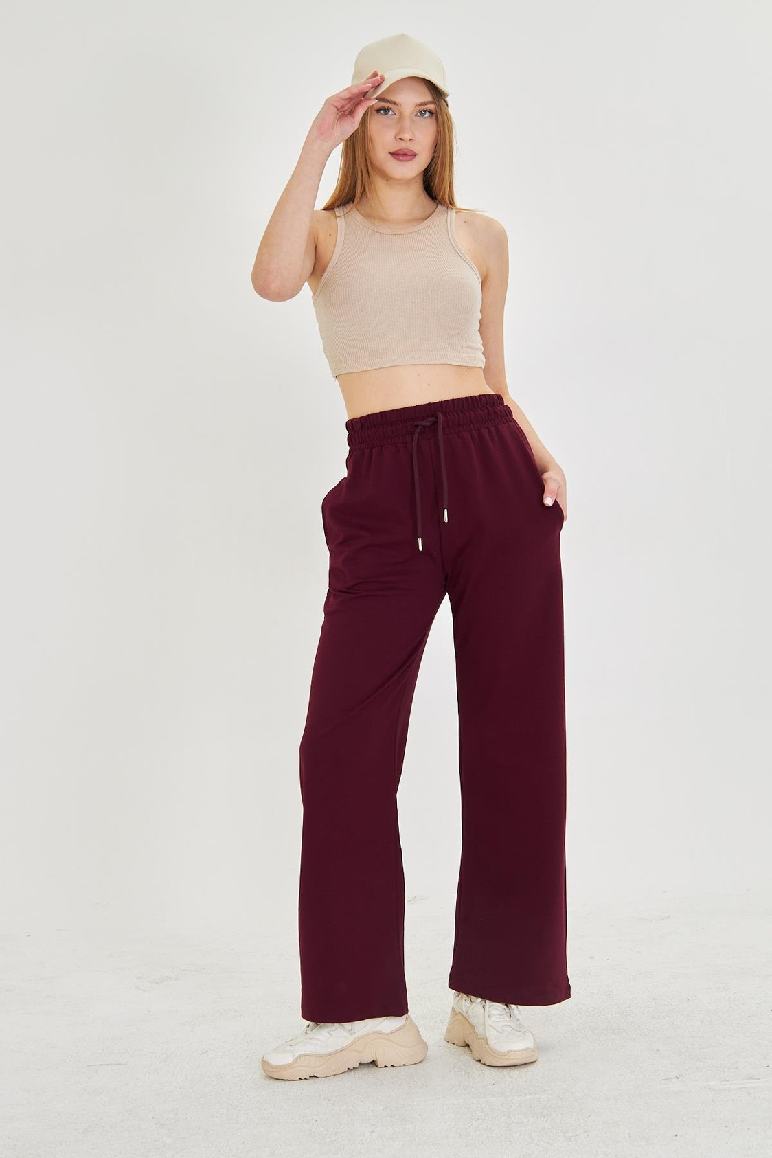 Bol Paça İki İplik Eşofman Altı