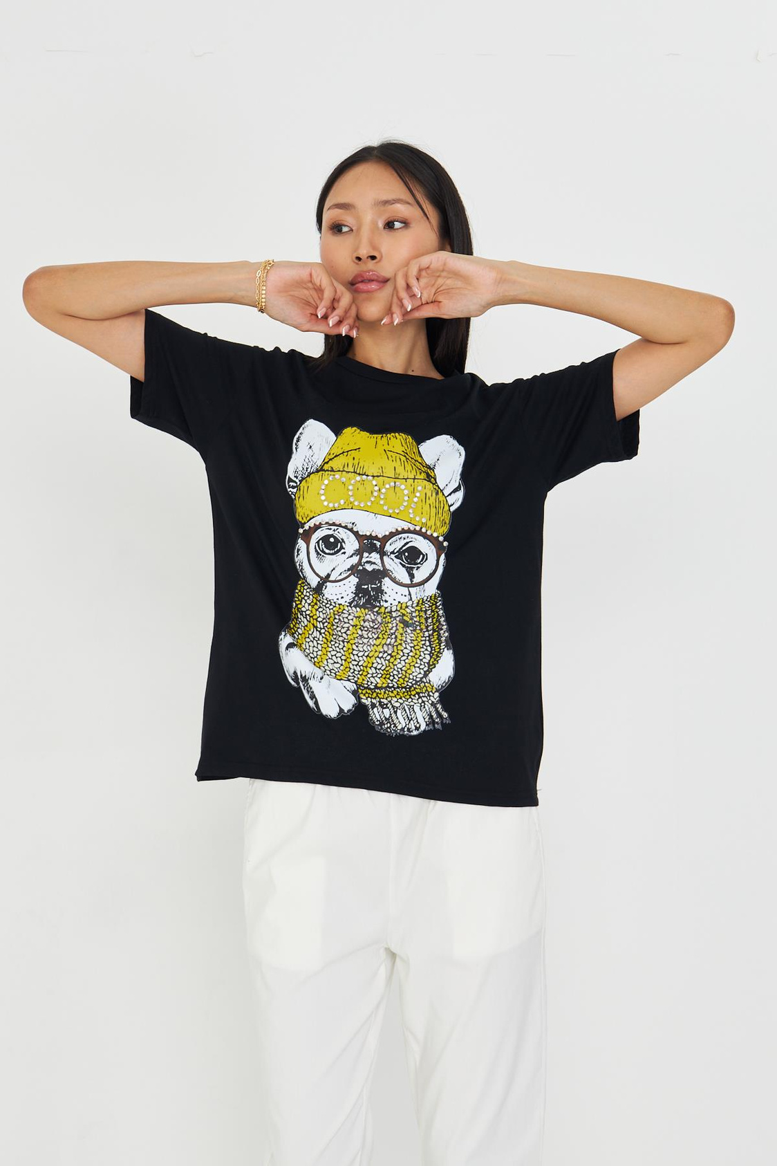 Cool Taşlı T-shirt