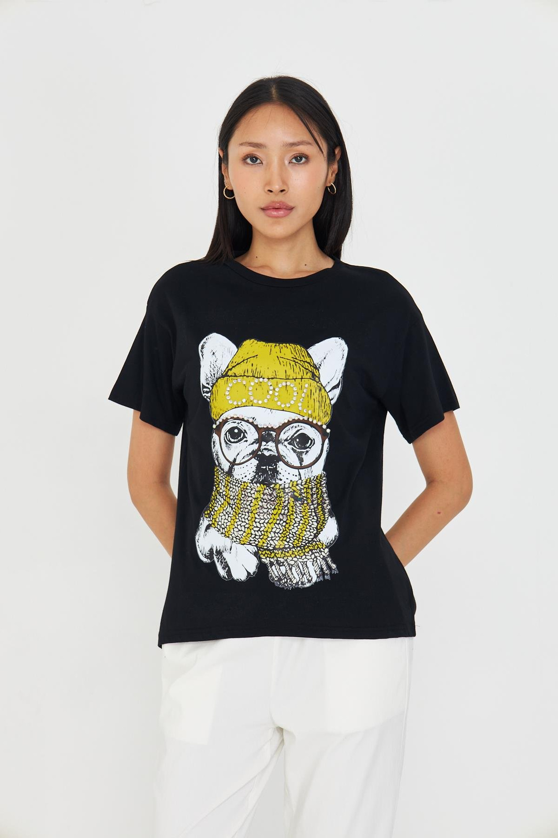 Cool Taşlı T-shirt