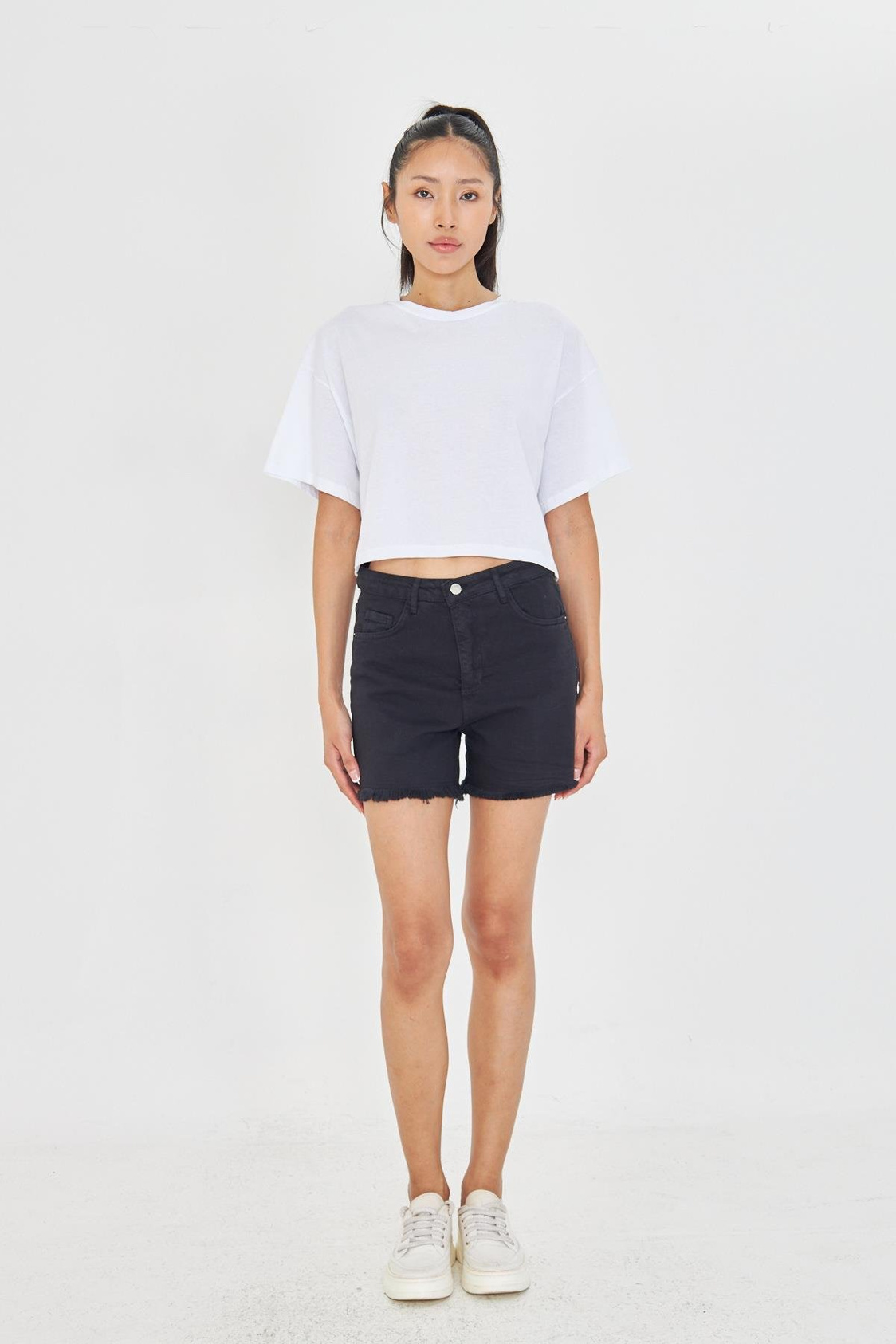 Crop Basic T-shirt