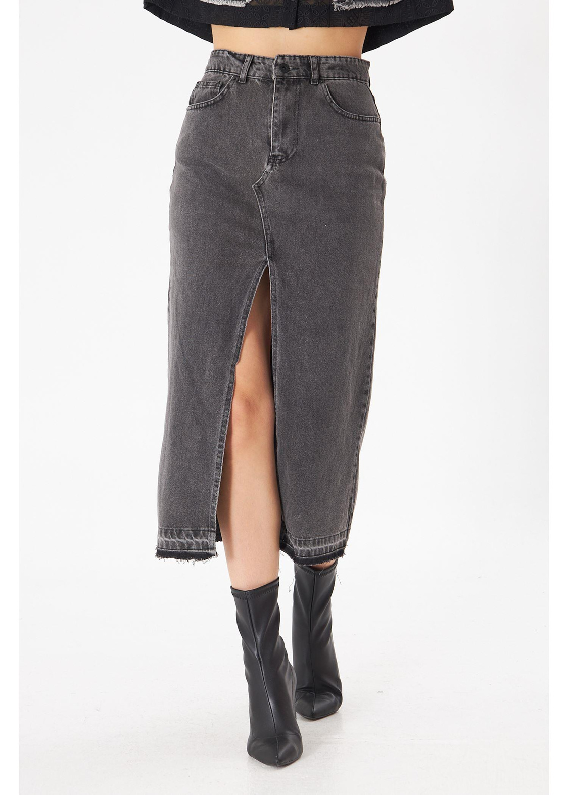 Denim Viral Etek