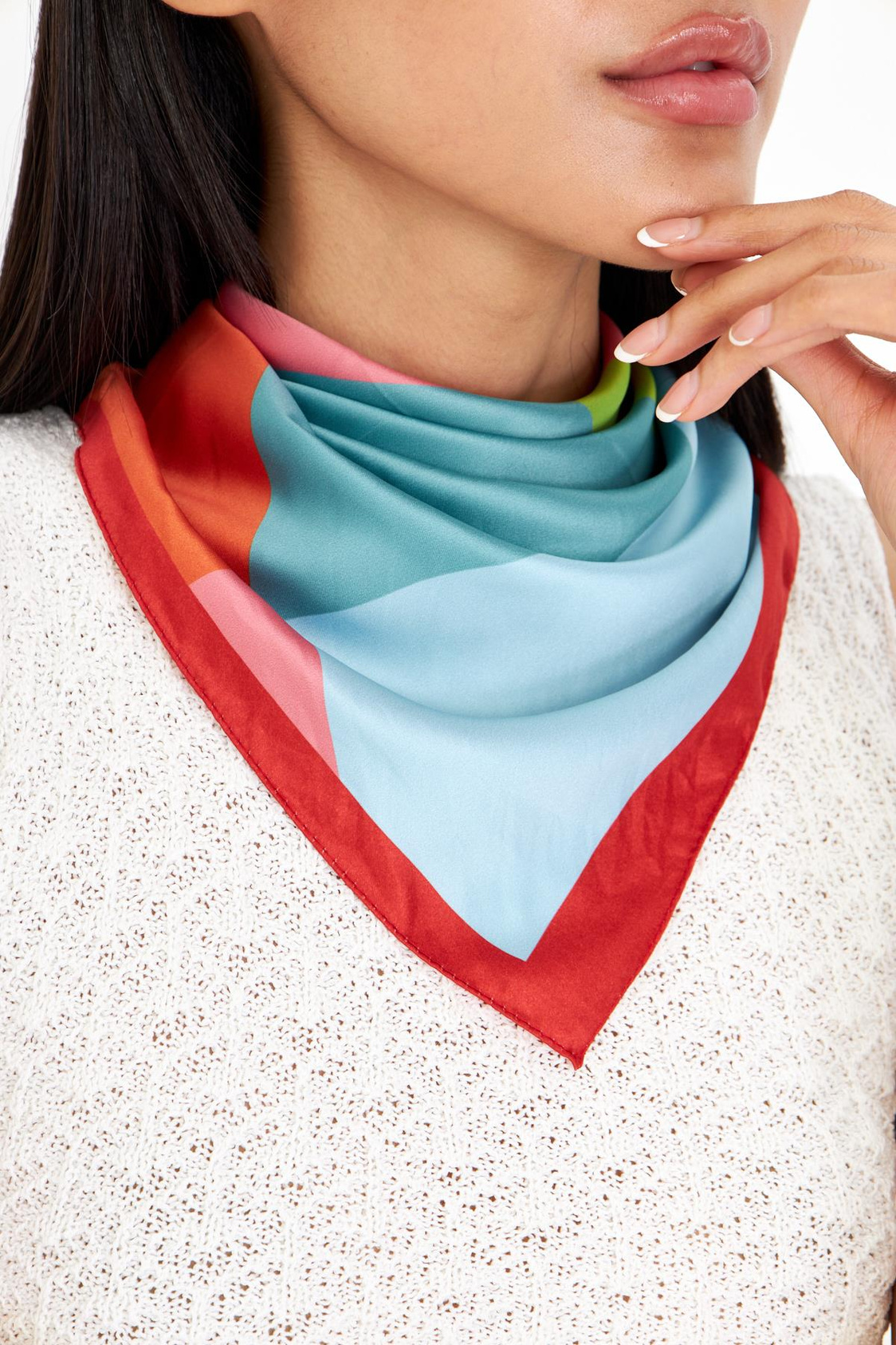 Desenli Bandana Fular