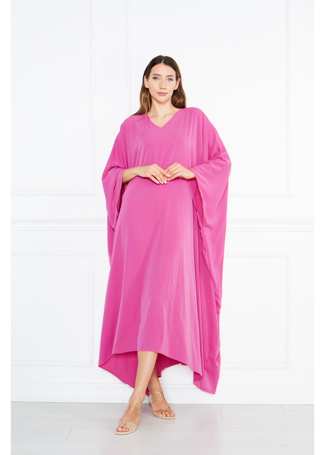 Dubai Kimono-Fuşya