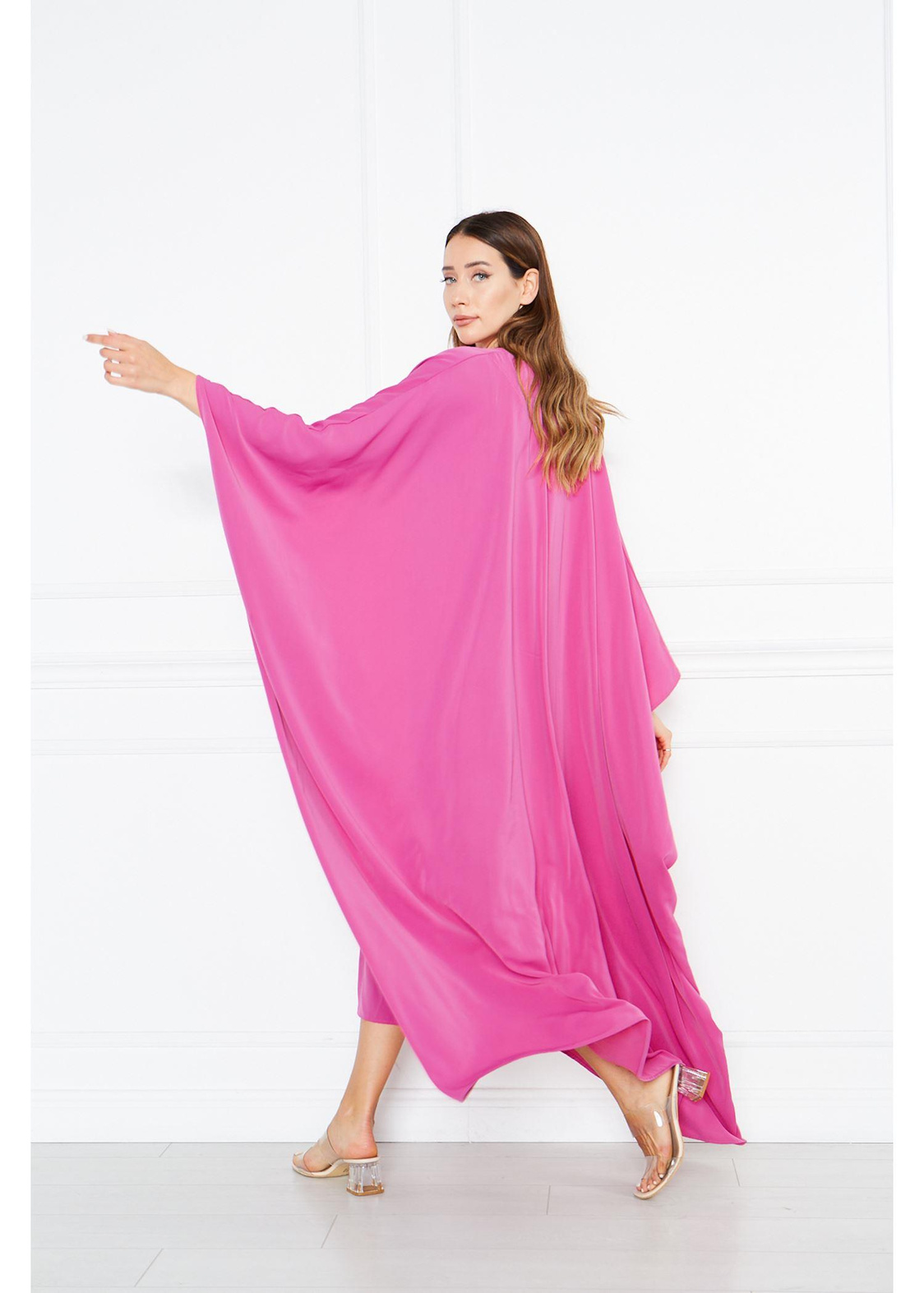 Dubai Kimono-Fuşya