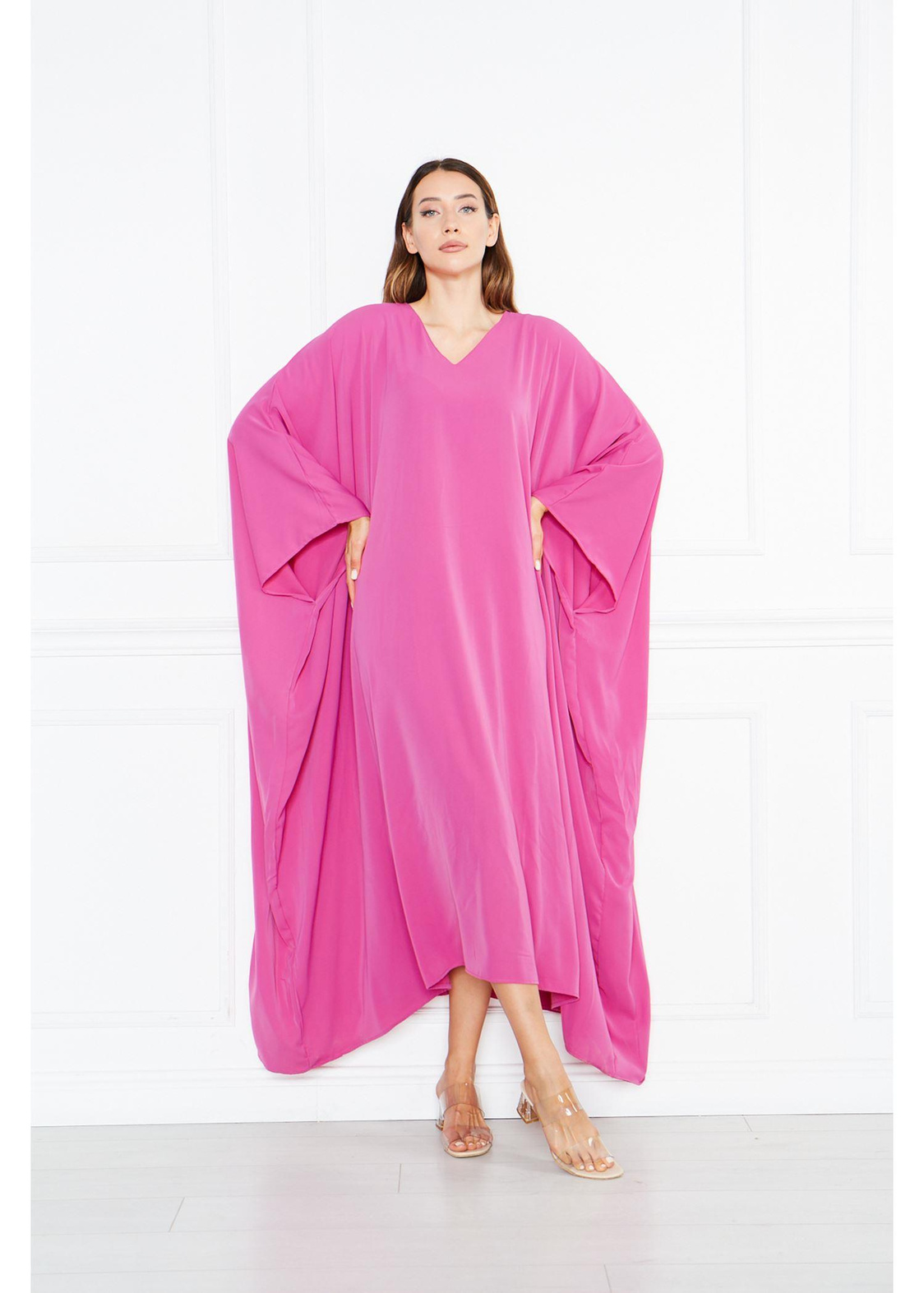 Dubai Kimono-Fuşya