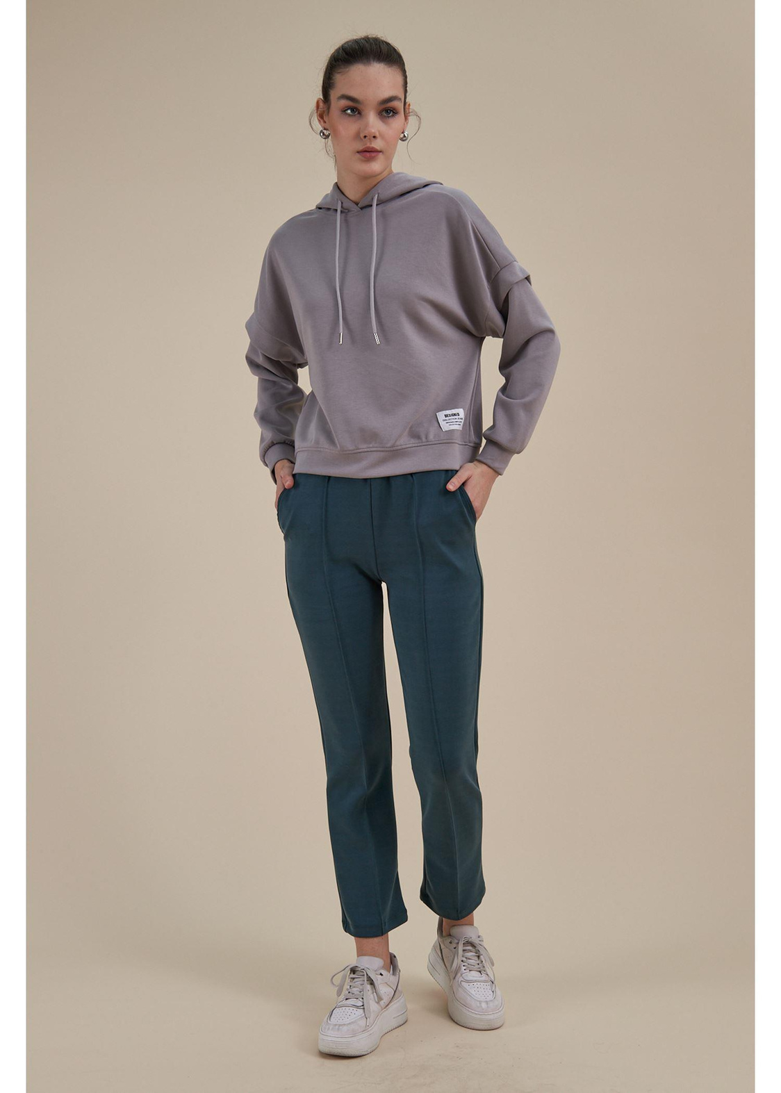 Düz Paça Dalgıç Pantolon