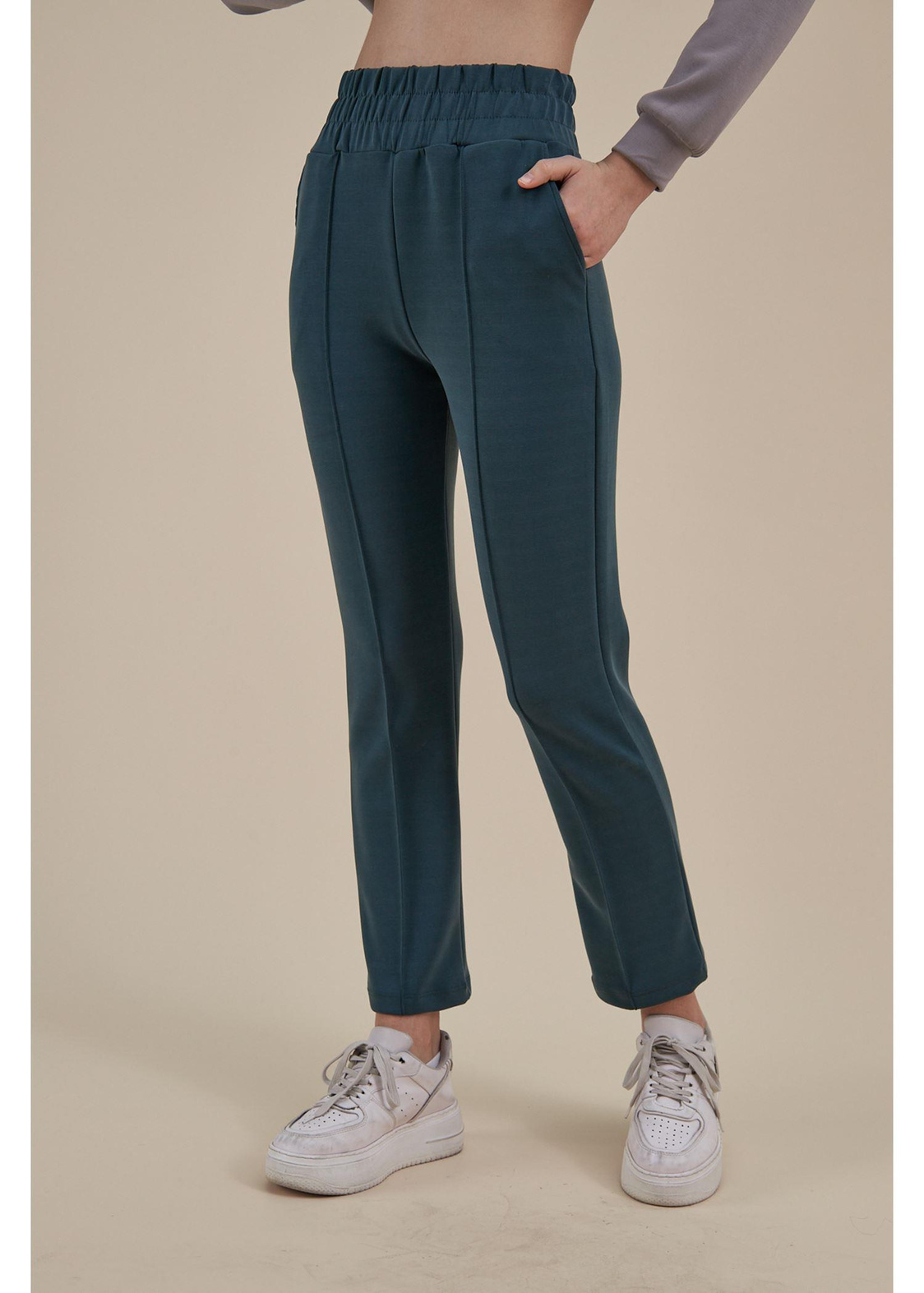 Düz Paça Dalgıç Pantolon