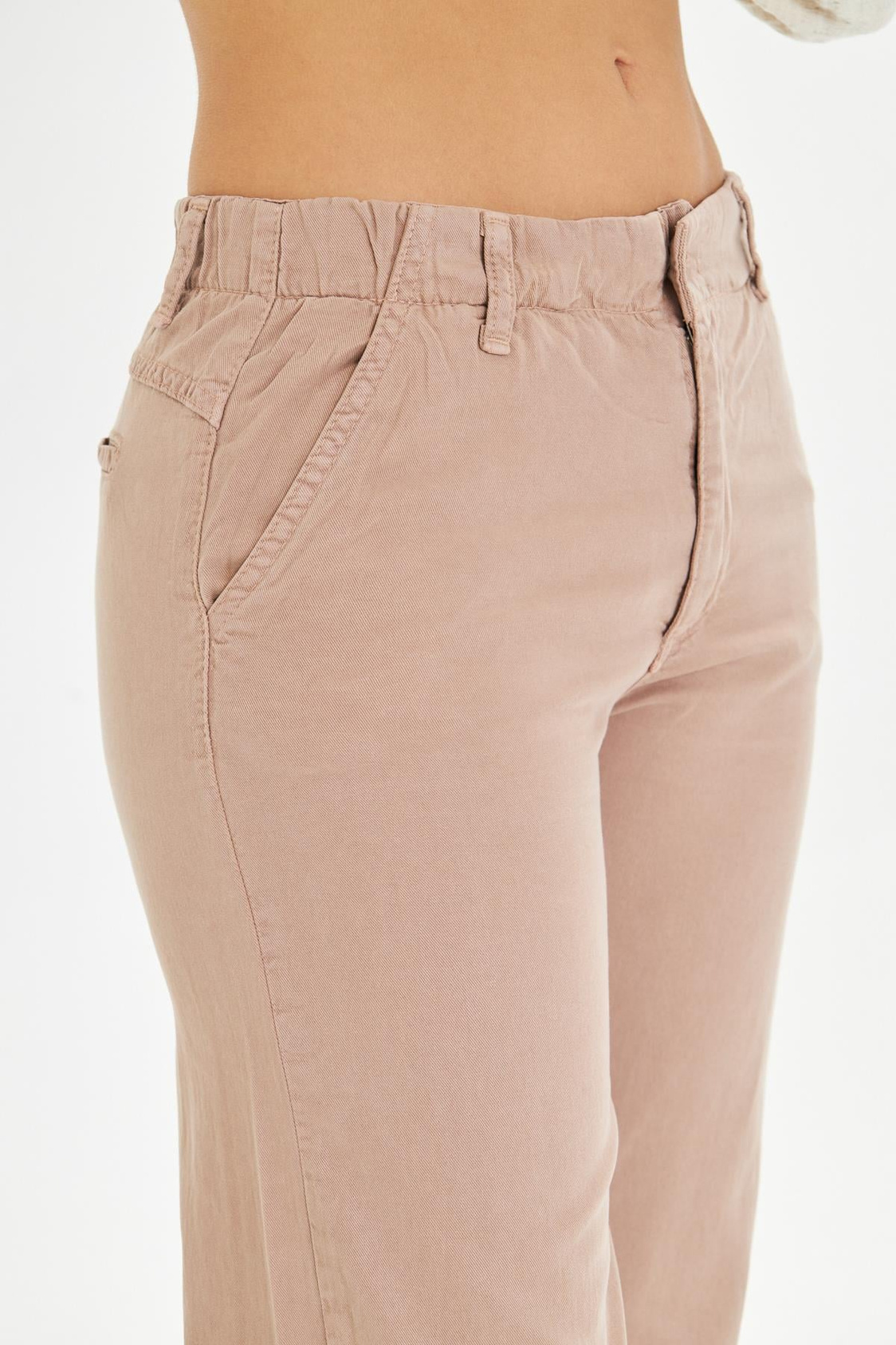 Elastik Bel Bol Paça Soft Pantolon