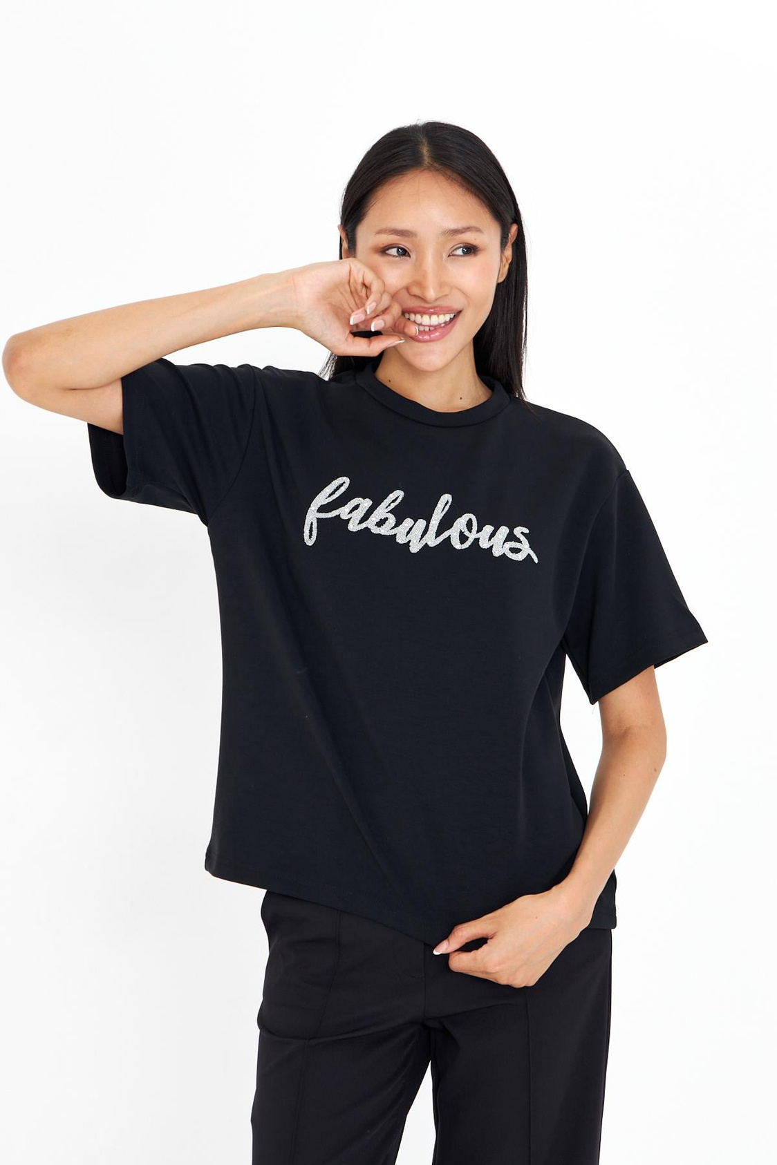 Fabulous Taşlı Bambu T-Shirt