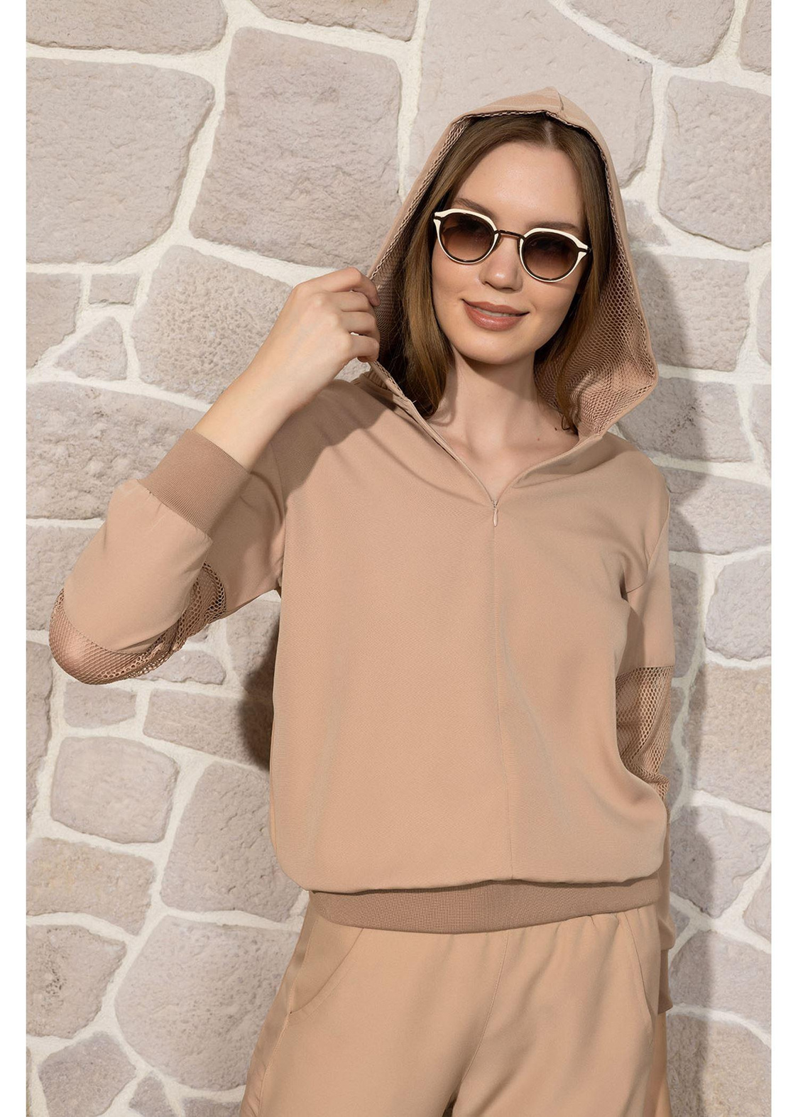 File Garnili Sweatshirt-Bej