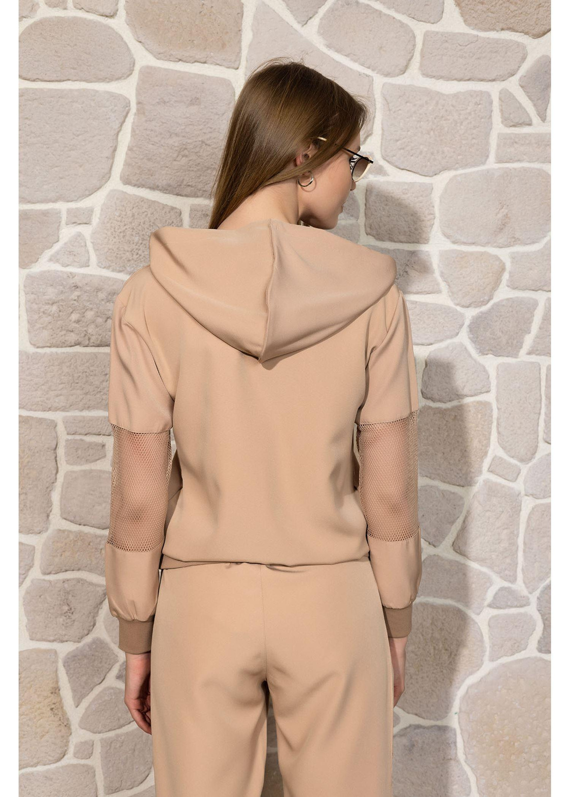 File Garnili Sweatshirt-Bej