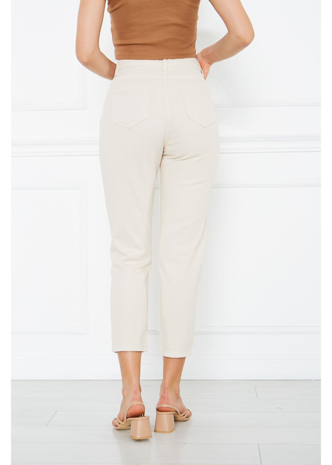 Gabardin Pantolon-Taş