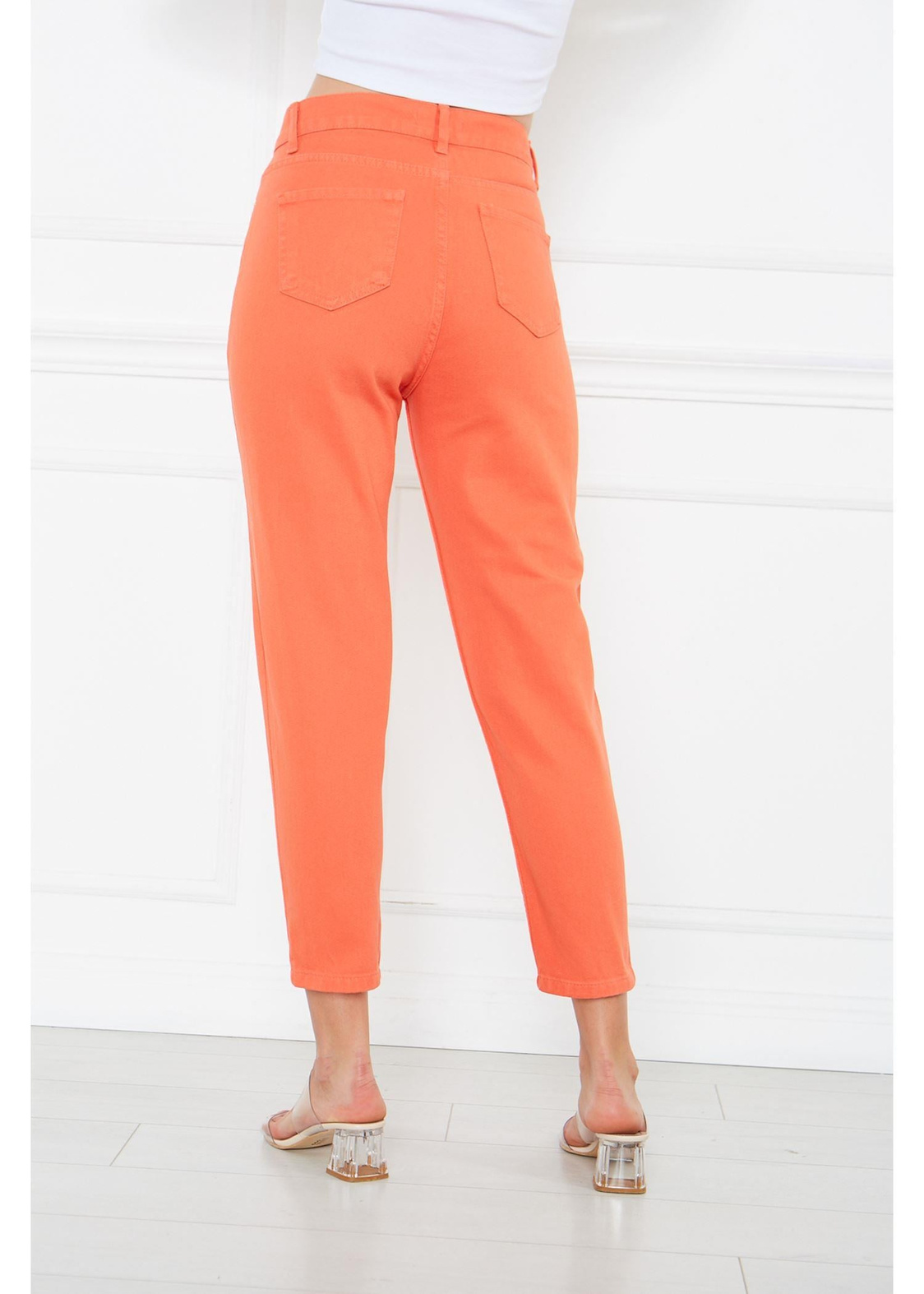 Gabardin Pantolon-Turuncu