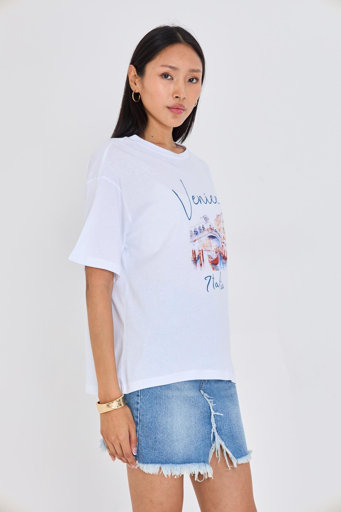 İtalya Baskılı Süprem T-shirt