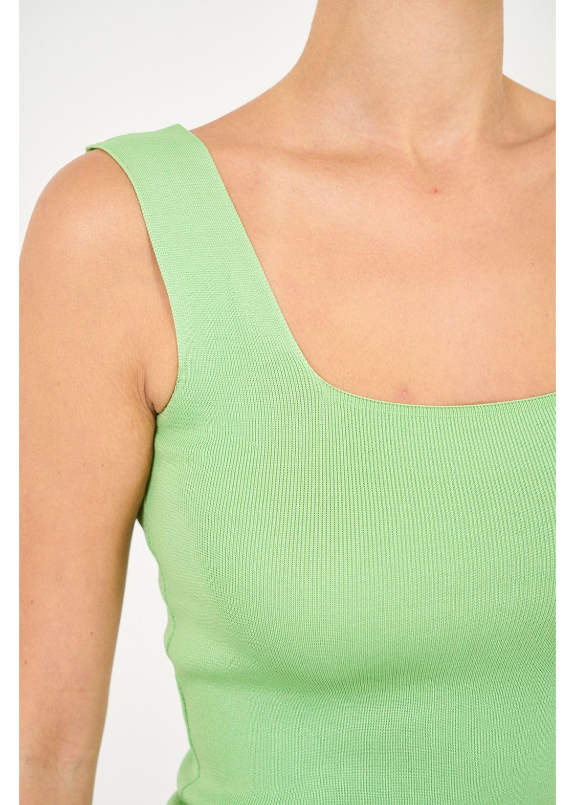 Kare Yaka Crop Atlet-Mint
