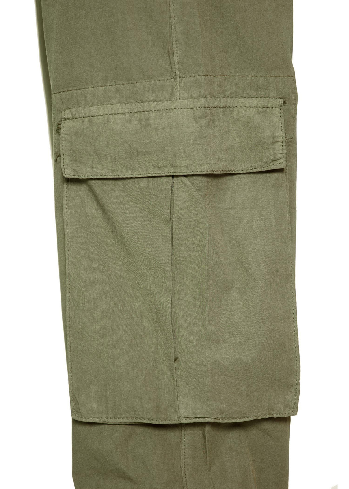 Kargo Cepli Jogger Pantolon-Yeşil