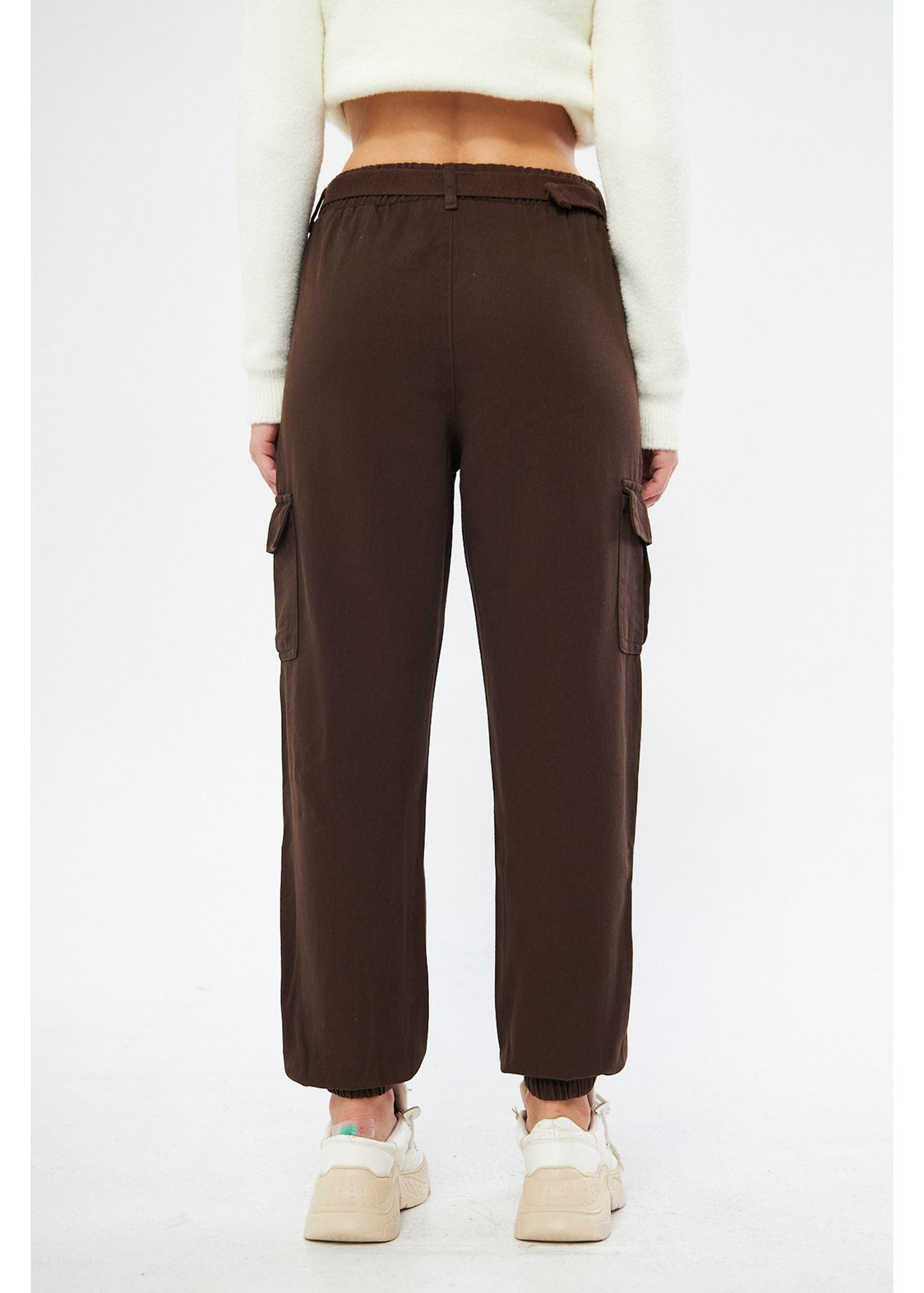 Kargo Cepli Palaskalı Jogger Pantolon