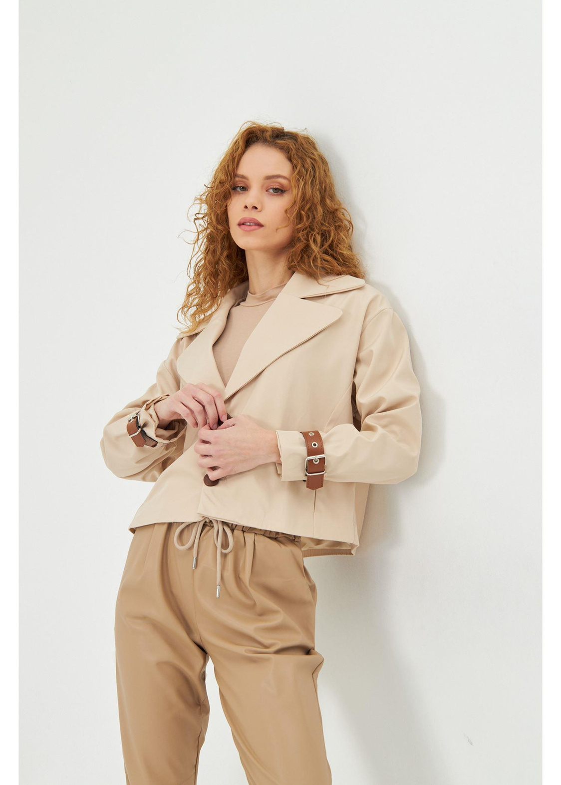 Kruvaze Suya Dayanıklı Trençkot