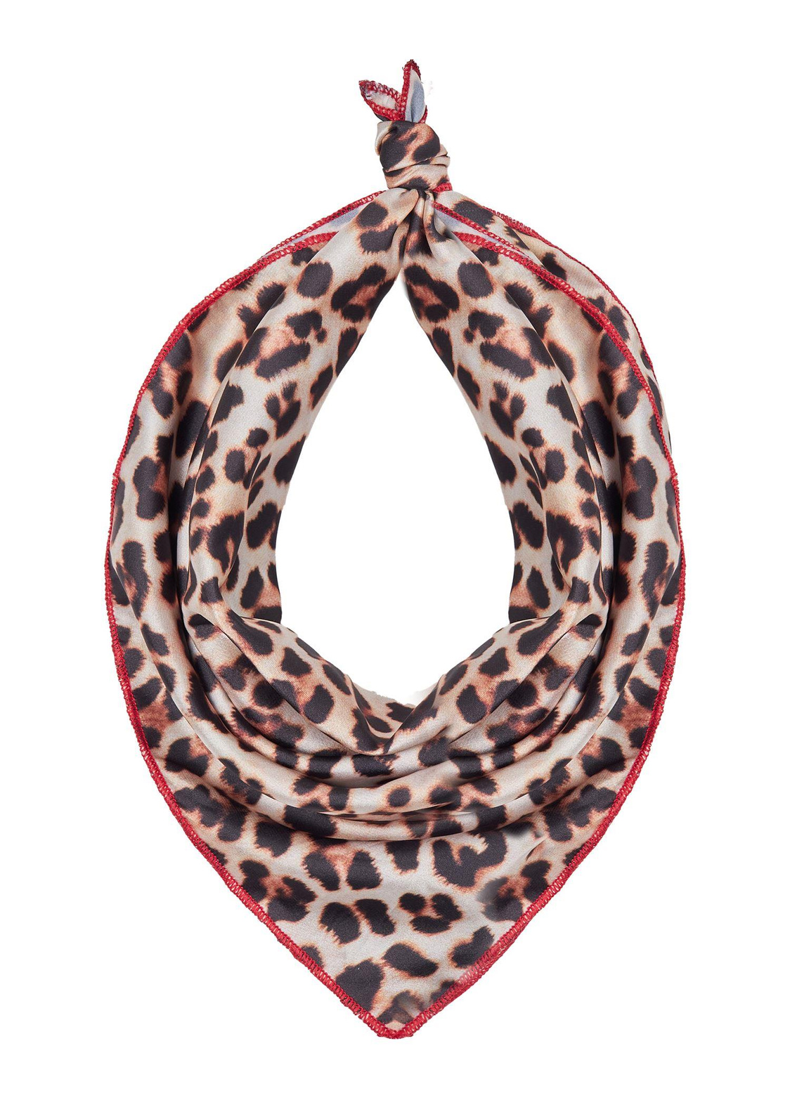 Leopar Desenli Fular