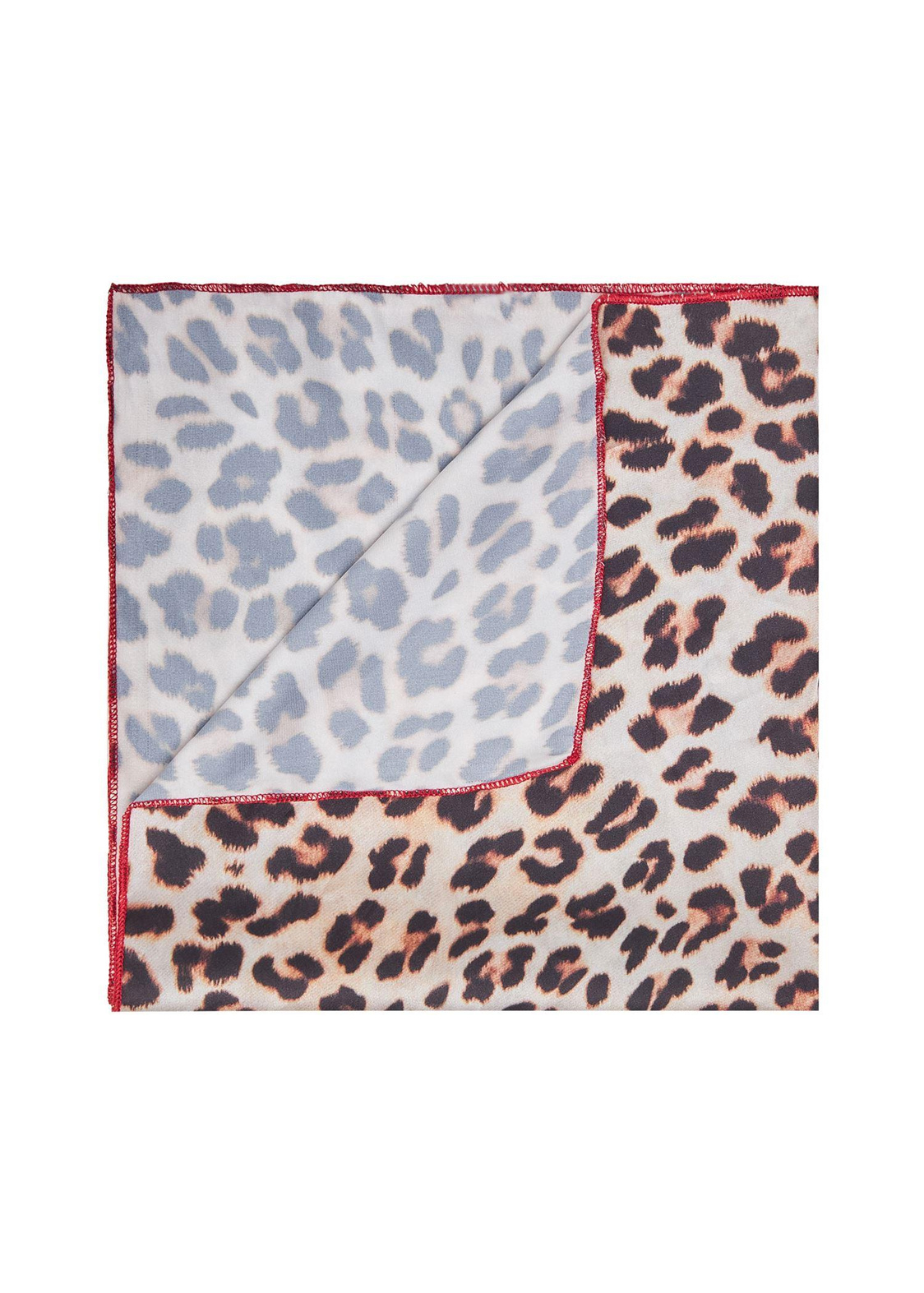 Leopar Desenli Fular