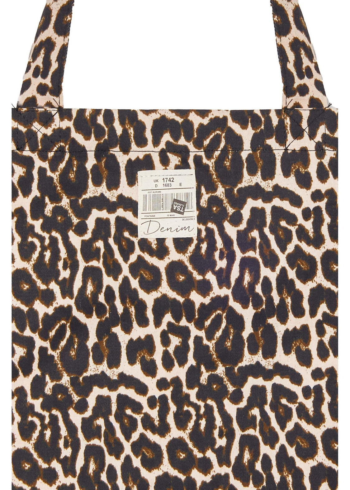 Leopar Tote Çanta