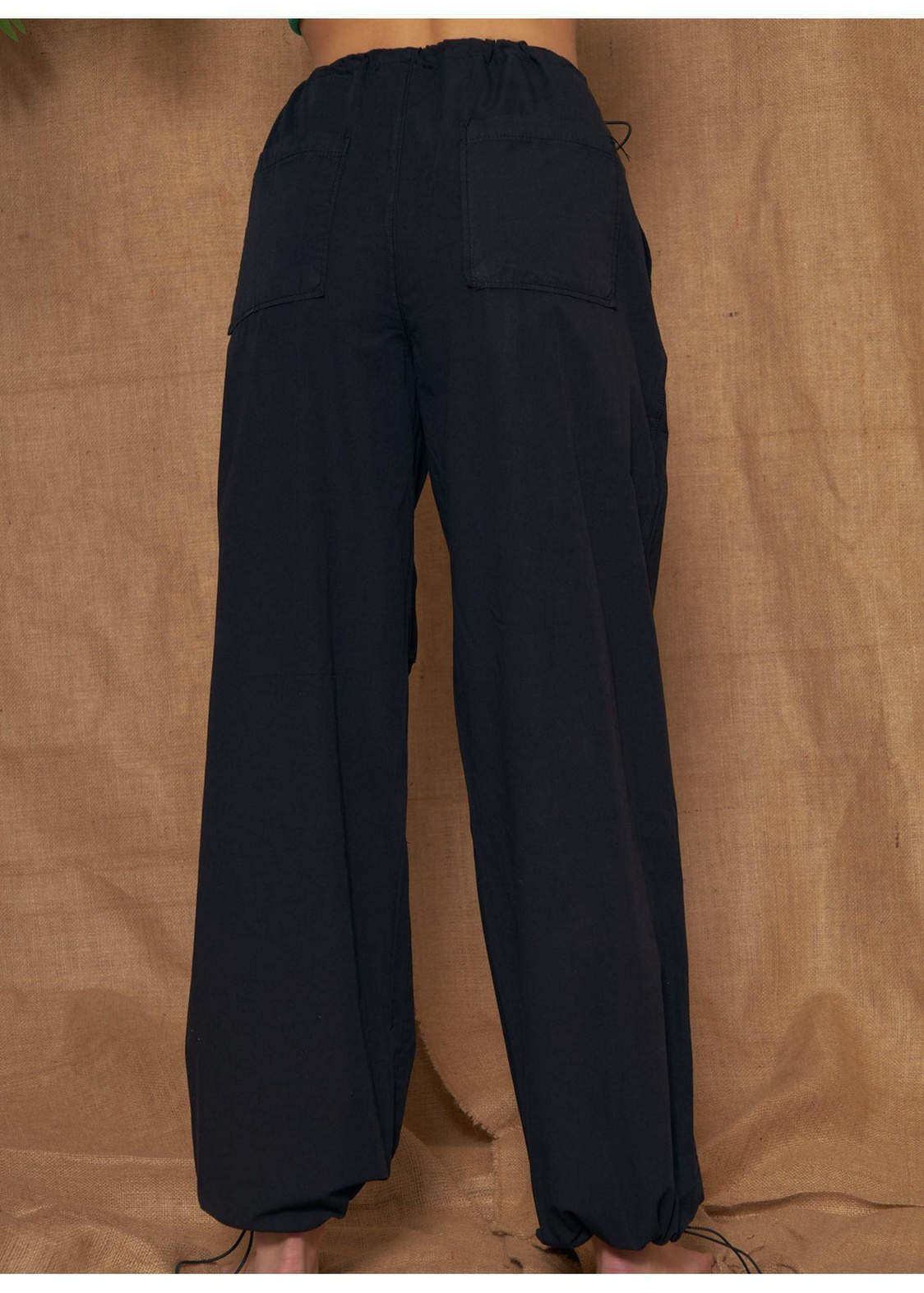 Paraşüt Pantolon-Siyah