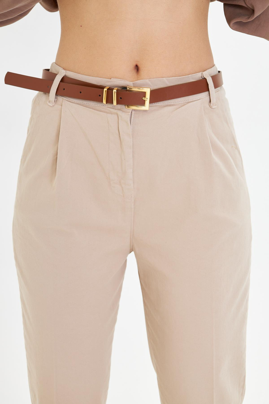 Pilili Kemerli Chino Pantolon