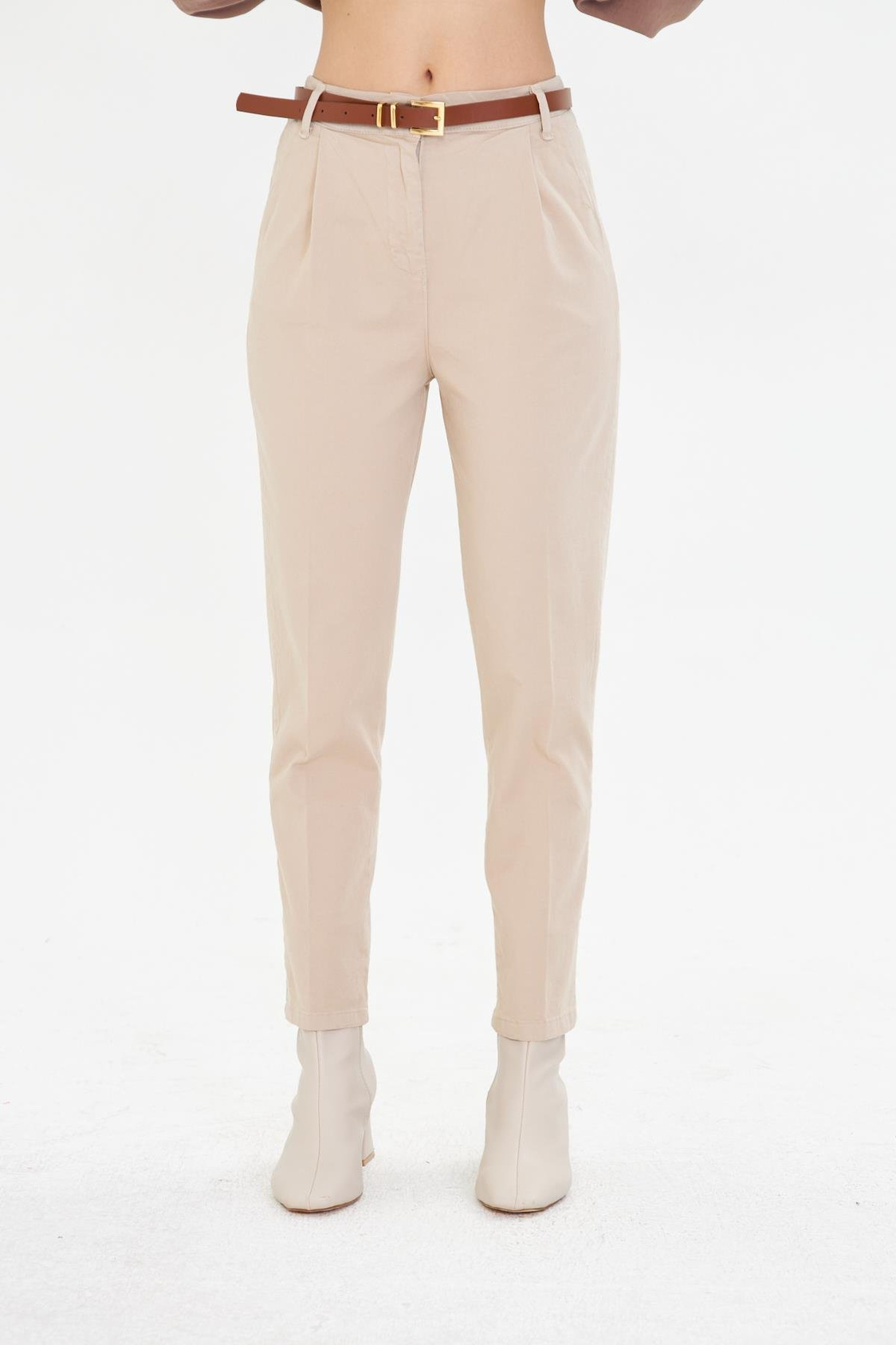 Pilili Kemerli Chino Pantolon