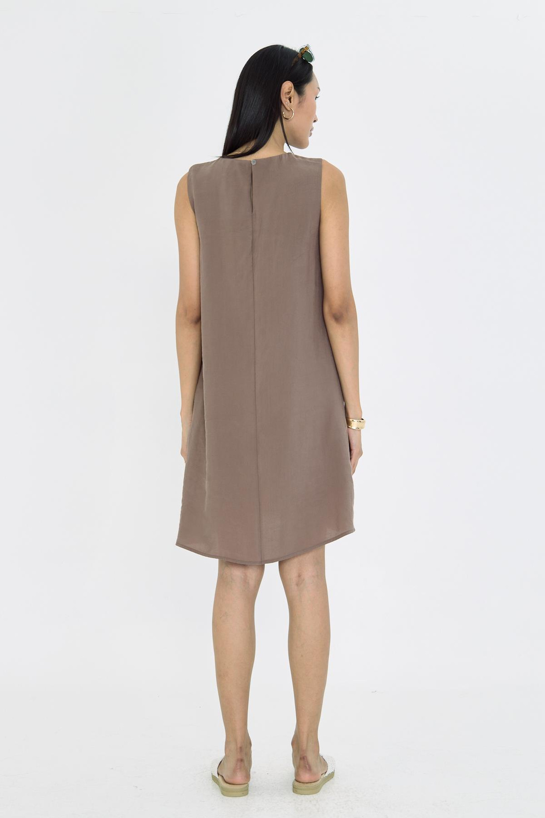 Sıfır Kol Modal Elbise