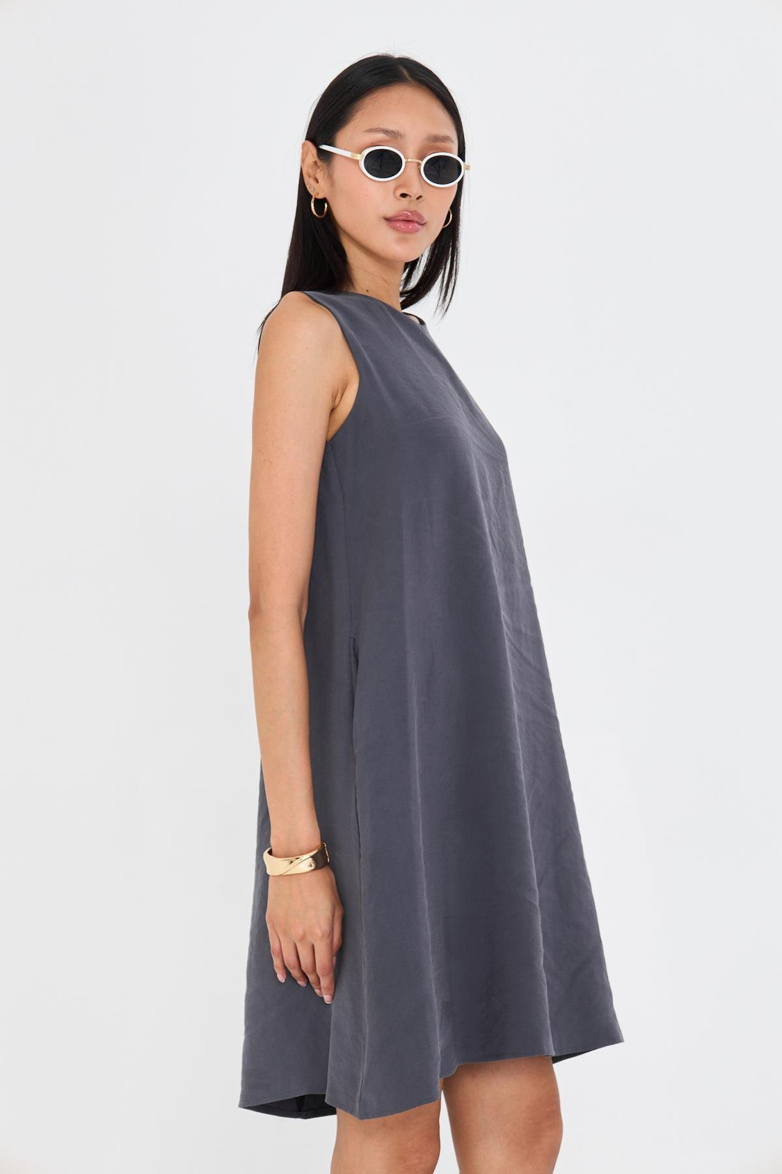 Sıfır Kol Modal Elbise