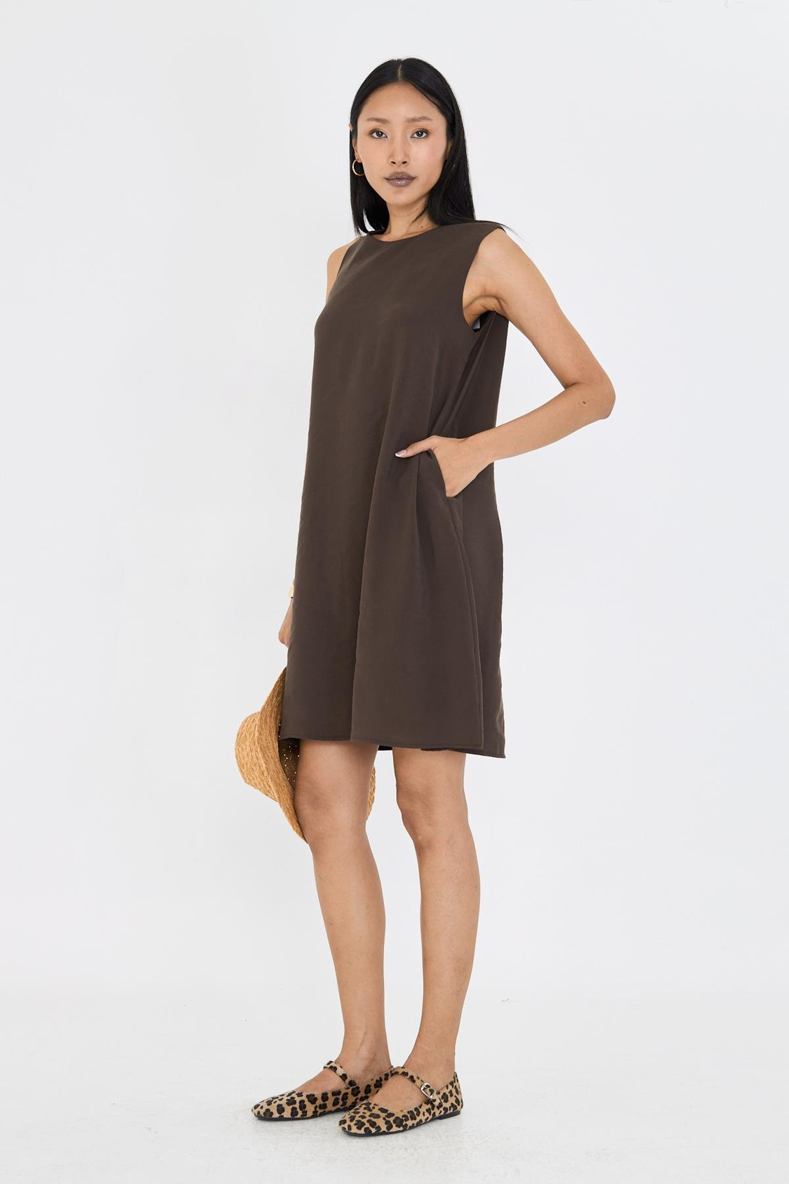 Sıfır Kol Modal Elbise