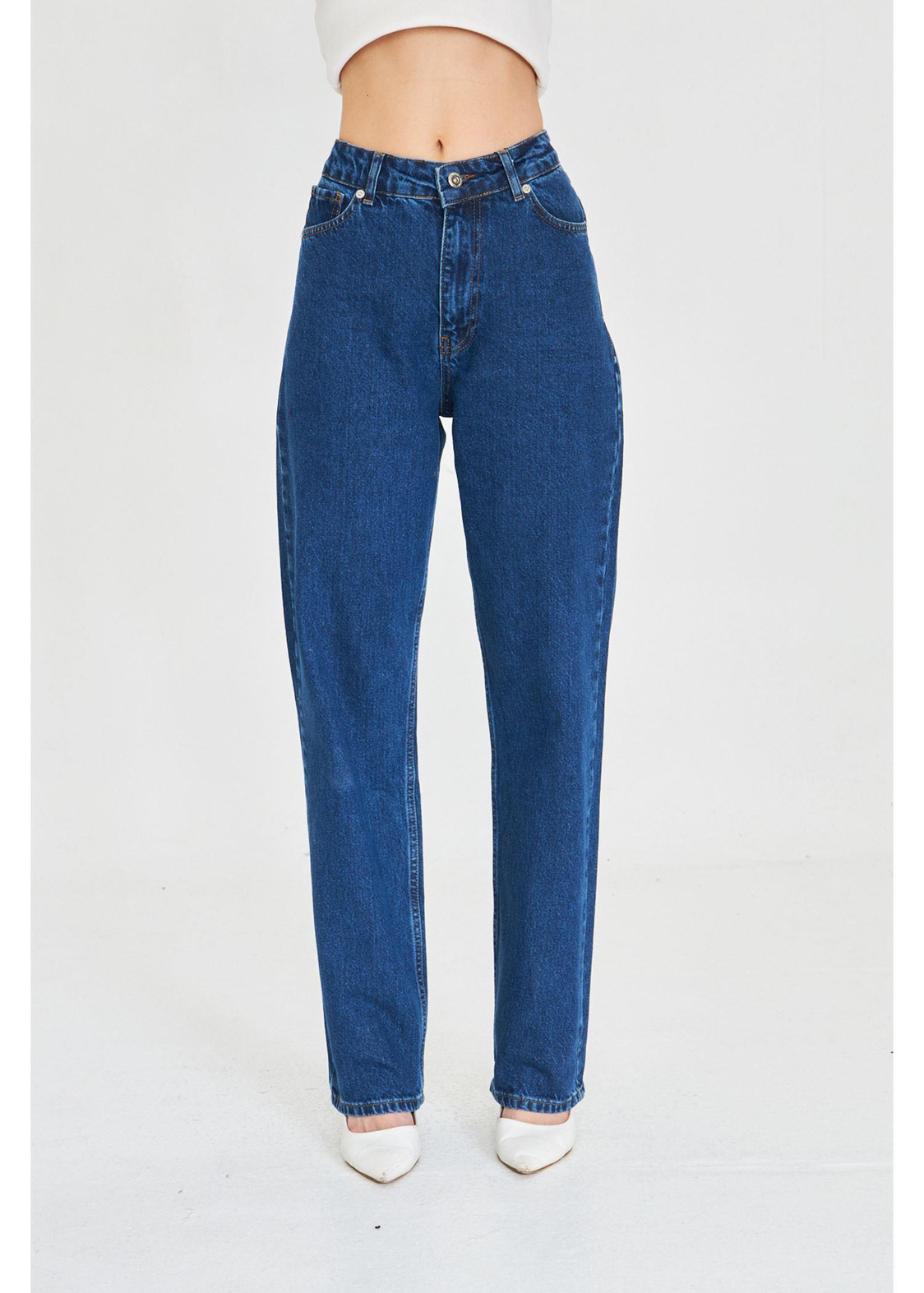 Straight Fit Jean Pantolon