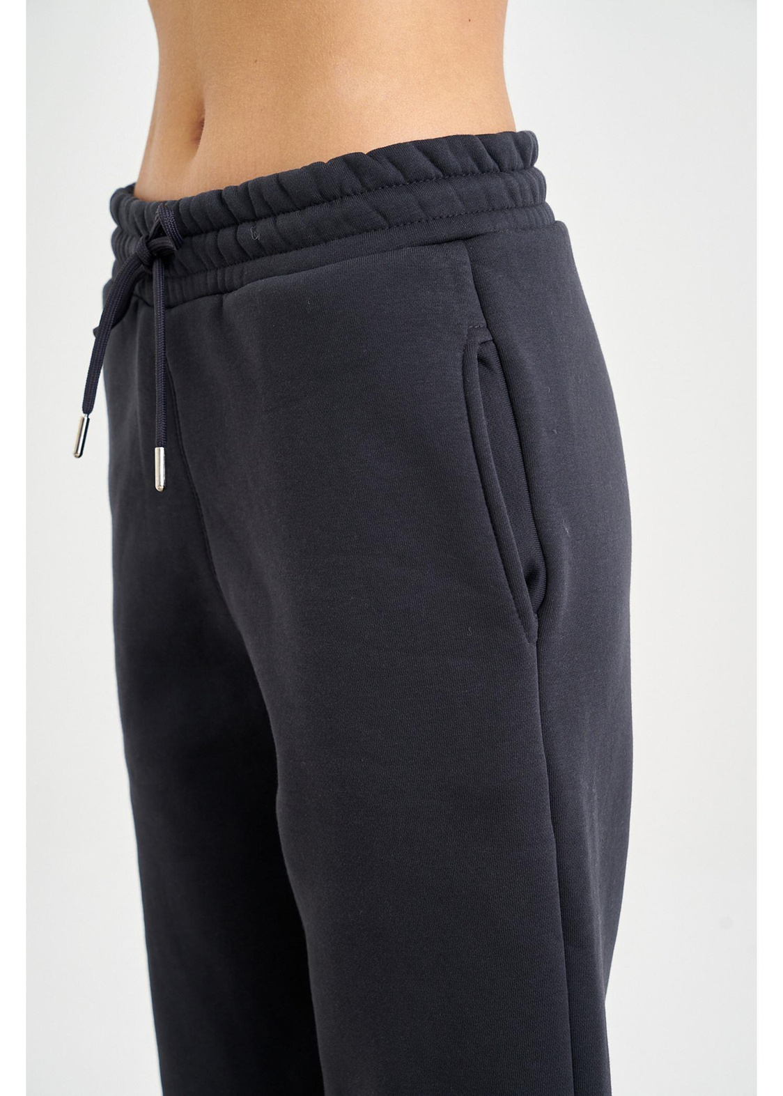 Üç İplik Jogger Pantolon-Antrasit