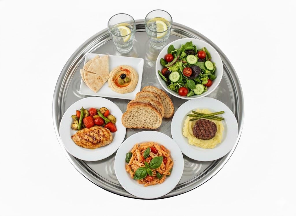 Abant Çelik Sini Tepsi Yer Sofrası - 80'lik | ID3529