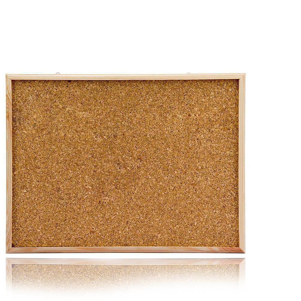 Ahşap Çerçeveli Mantar Pano 30x45 cm | ID5102 