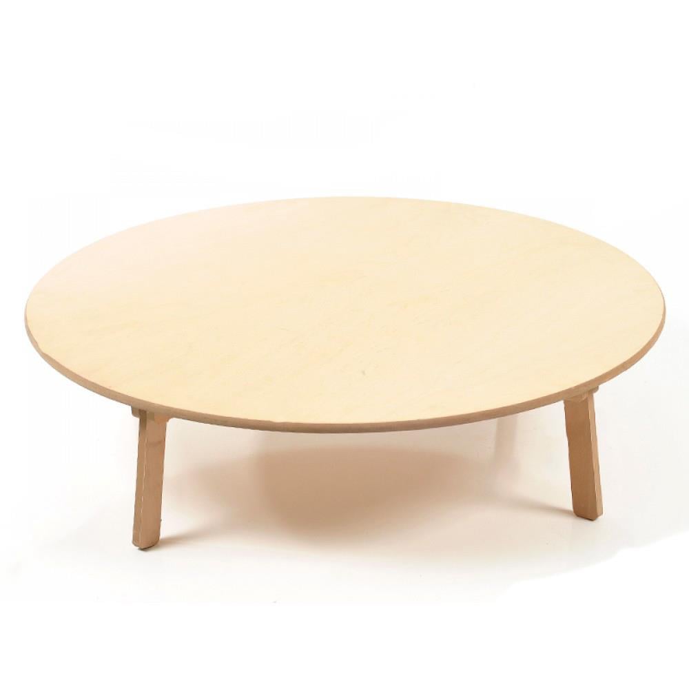 Ahşap Katlanabilir Yer Sofrası 90 cm | ID1932