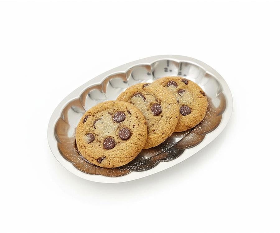 Alezy Çelik Dilimli Kayık Tabak No:1 | ID2393