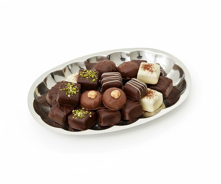 Alezy Çelik Dilimli Kayık Tabak No:3 | ID2395