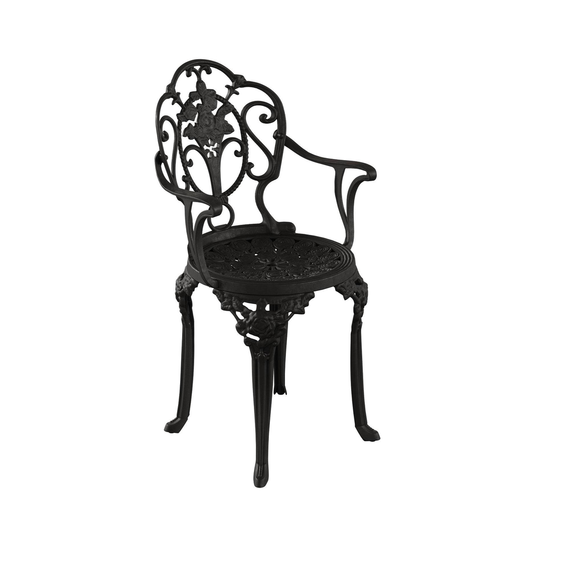 Alezy Isparta Ferforje Görünümlü Demonte Koltuk Sandalye Plastik