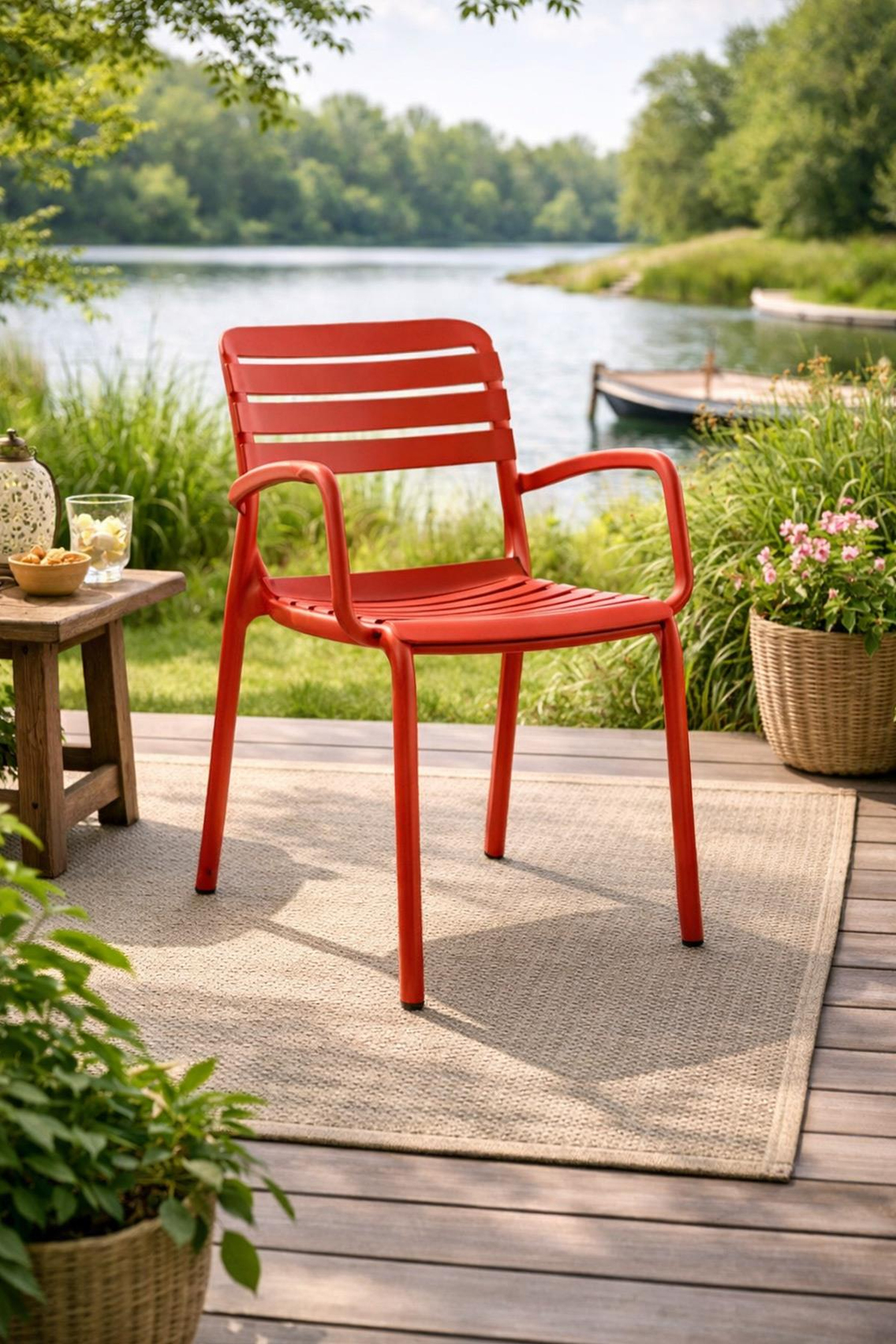 Alezy Notte Bahçe Balkon Koltuk Sandalye