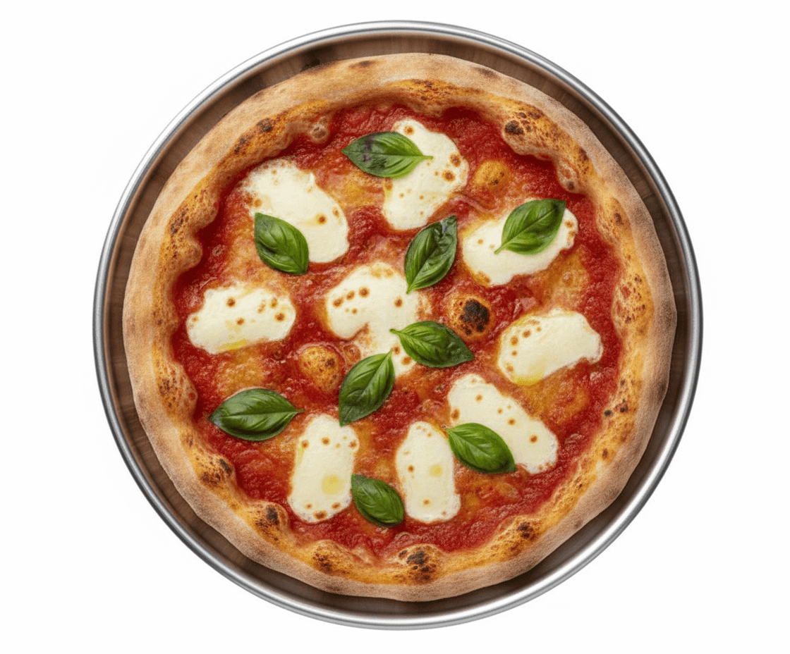 Alezy Paslanmaz Çelik Pizza Servis Tepsisi 36 cm | ID3890