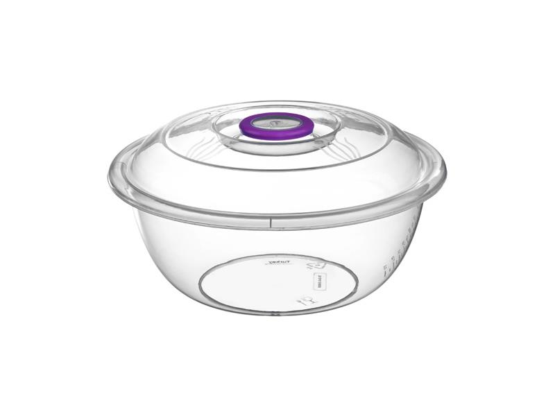 Bursev 1134 91 Şeffaf Kapaklı Leğen 9 Litre | ID3784