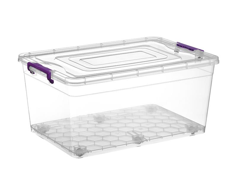 Bursev 1142 10 Tekerlekli Petek Gıda Saklama Kabı 70 Litre | ID3682