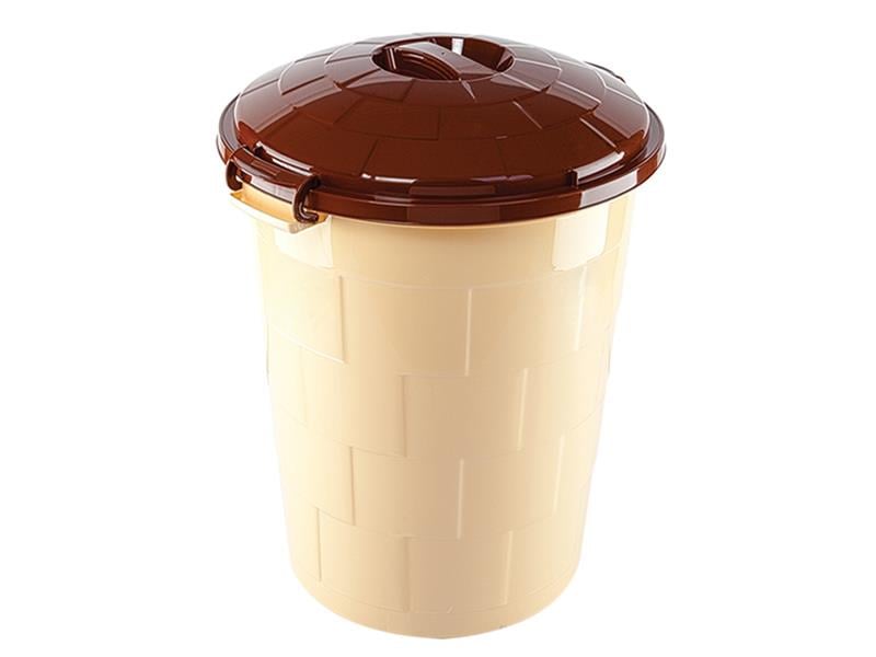 Bursev 5112 02 Tetris Kilitli Gıda Bakliyat Kovası 65 Litre | ID2318