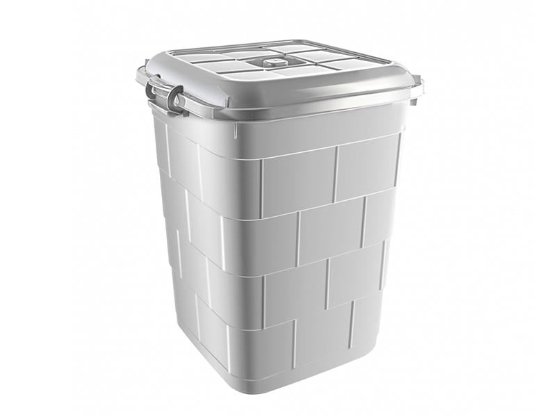 Bursev 5112 06 Kare Gıda Bakliyat Kovası 55 Litre | ID2313