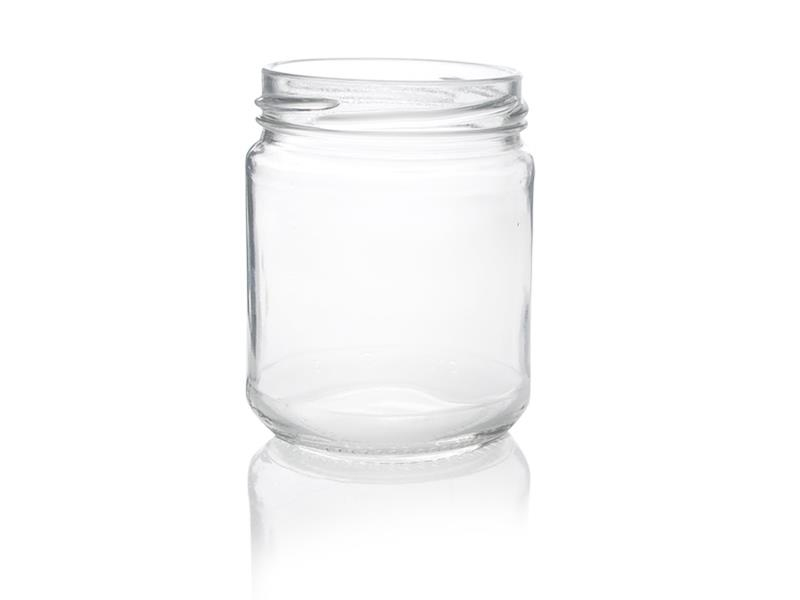 Cam Kavanoz Metal Kapaklı 210ml - 210cc Kavanoz | ID3101
